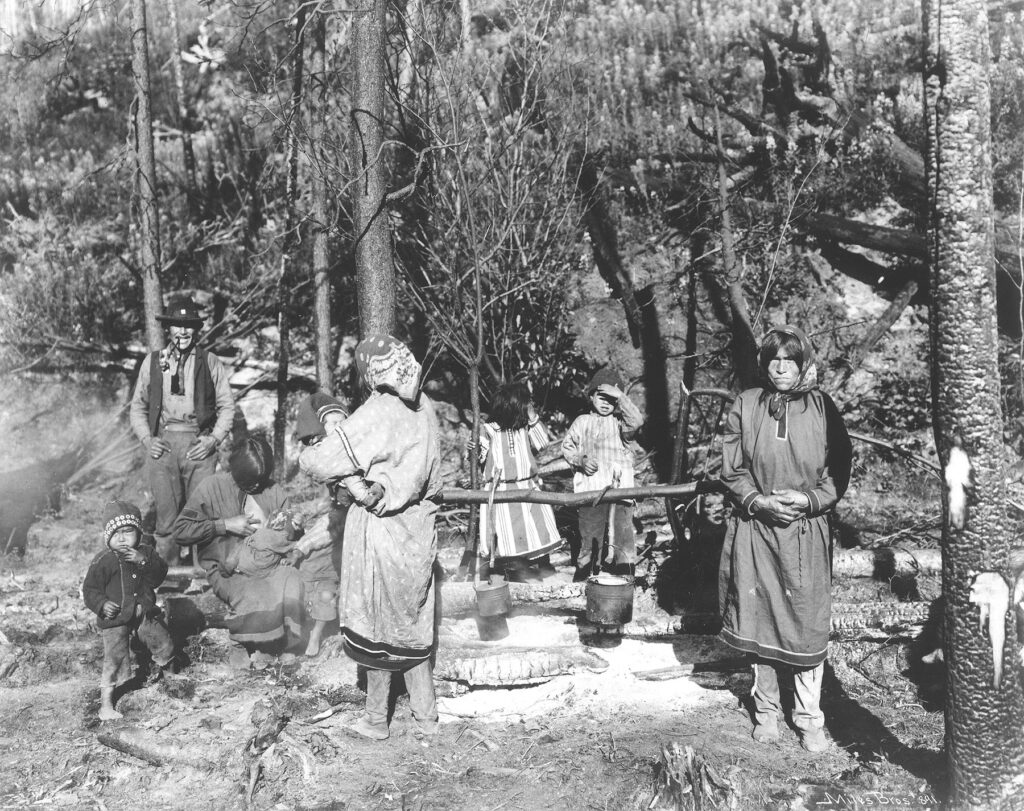 Camp on Kotsina River 1902
