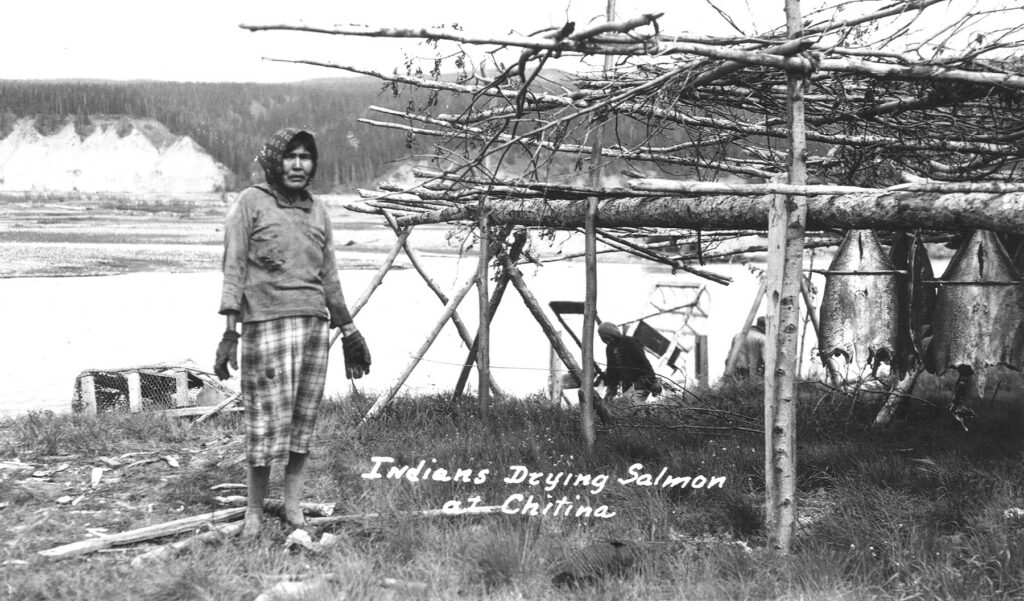 Drying Fish near Chitina